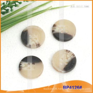 Polyester button/Plastic button/Resin Shirt button for Coat BP4126